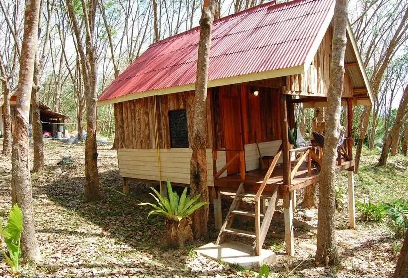 ویلای استاندارد با چشم‌انداز باغ, Jungle Hill Beach Bungalow