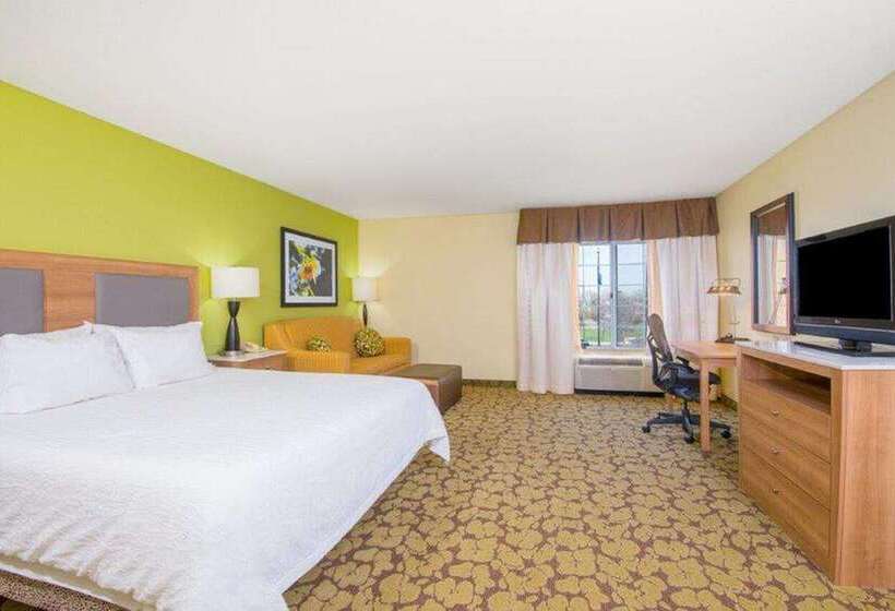 غرفة قياسية سرير كينج, Hilton Garden Inn Pittsburgh Area Beaver Valley, Pa