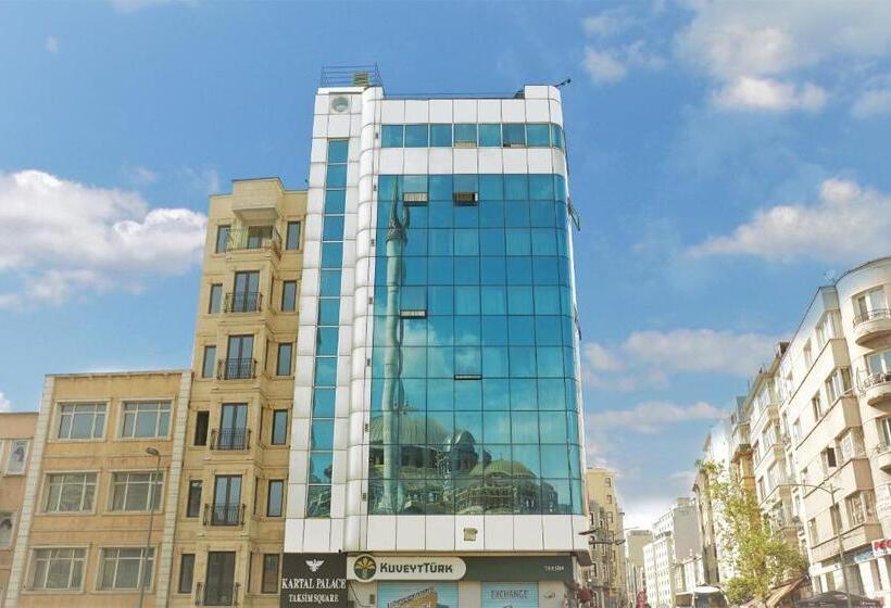 اتاق استاندارد با چشمانداز شهر, Kartal Palace Taksim Square Fami̇ly
