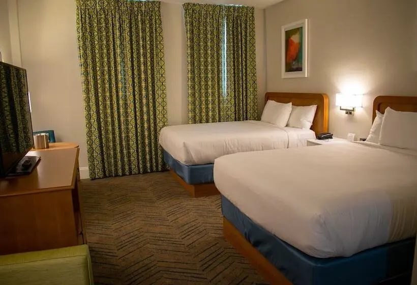 اتاق استاندارد با 2 تخت دوبل, Oasis Resort Gulfport