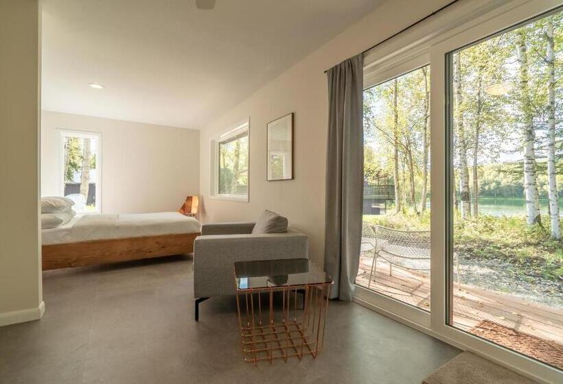 غرفة قياسية مطلّة علي البحيرة, Meier Lake Resort