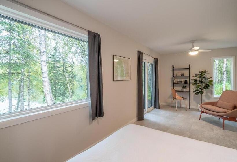 غرفة قياسية مطلّة علي البحيرة, Meier Lake Resort