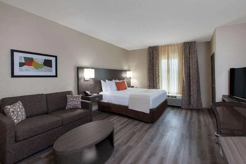 キングサイズベッドのスイートルーム, Hawthorn Extended Stay By Wyndham Odessa