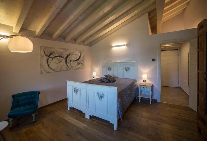 חדר סטנדרט נוף להרים, Agriturismo Casarai