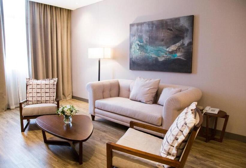 带大床的套房, Land Plaza La Plata