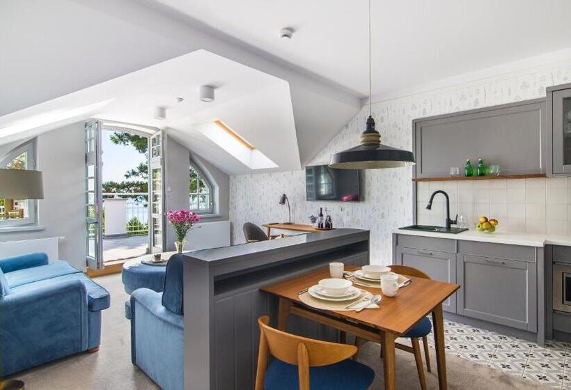 آپارتمان 1 خوابه با چشمانداز دریا, Testa