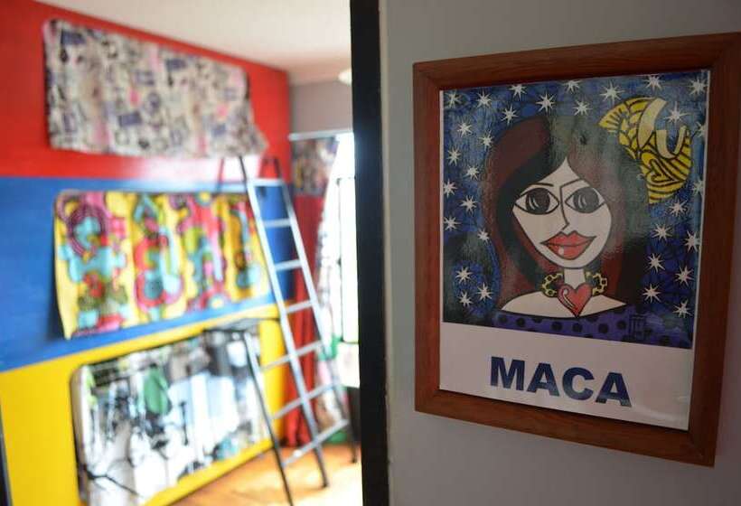 تختخواب در اتاق مشترک, Hostal La Casa Azul