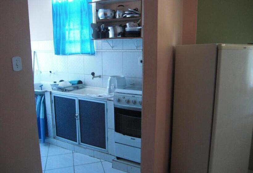 آپارتمان 1 خوابه با چشم‌انداز استخر, Residencial Luanda