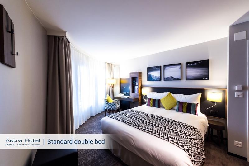 غرفة قياسية, Astra Vevey Hotel & Restaurant