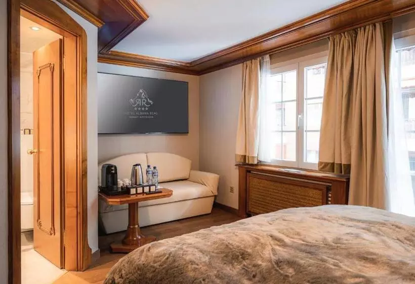 バルコニー付きシングルスタンダードルーム, Boutique Hotel Albana Real   Restaurants & Spa