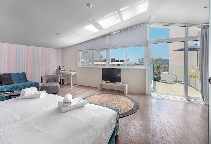 可观景的套房, Aeolos Luxury Suites