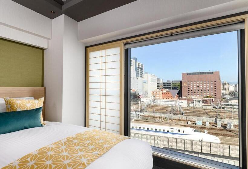 Family flat with city view, Mimaru Kyoto Station