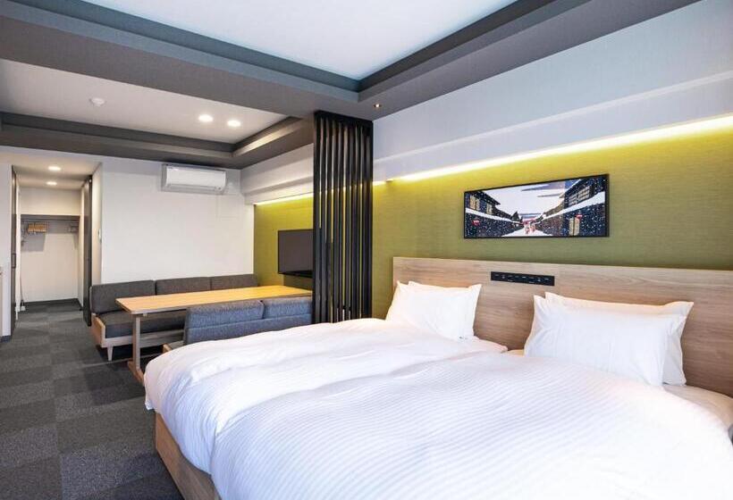 Family flat with city view, Mimaru Kyoto Station