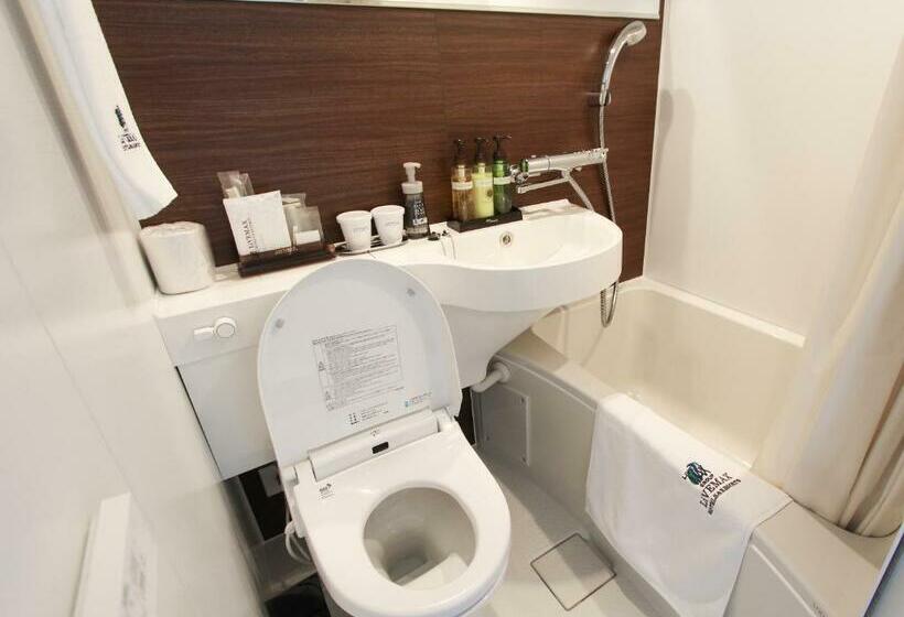 带双人床的基本房间, Livemax Osaka Yodoyabashi