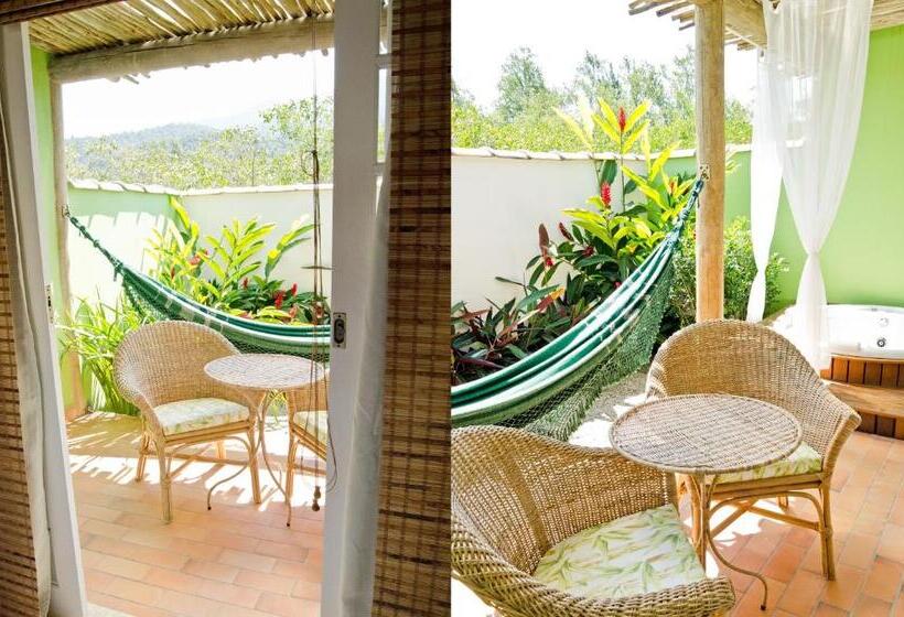 豪华房间带漩涡浴缸, Quinta Brasilis Boutique Hotel Paraty