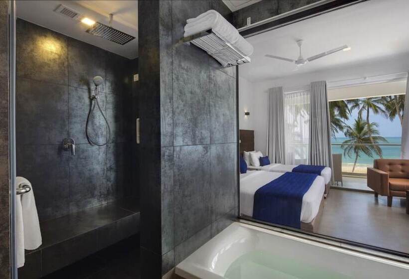 바다 전망 디럭스 3인룸, Serendivi Resort Villa