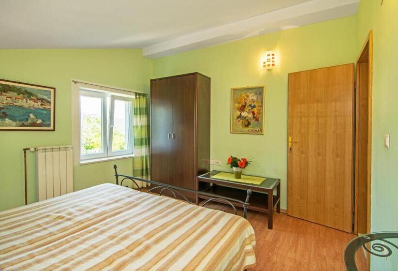 آپارتمان 1 خوابه با بالکن و چشم‌انداز دریا, Apartments And Rooms Vila Irma