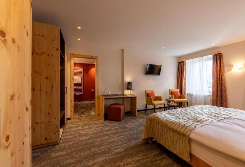 デラックスルーム, Sporthotel Pontresina