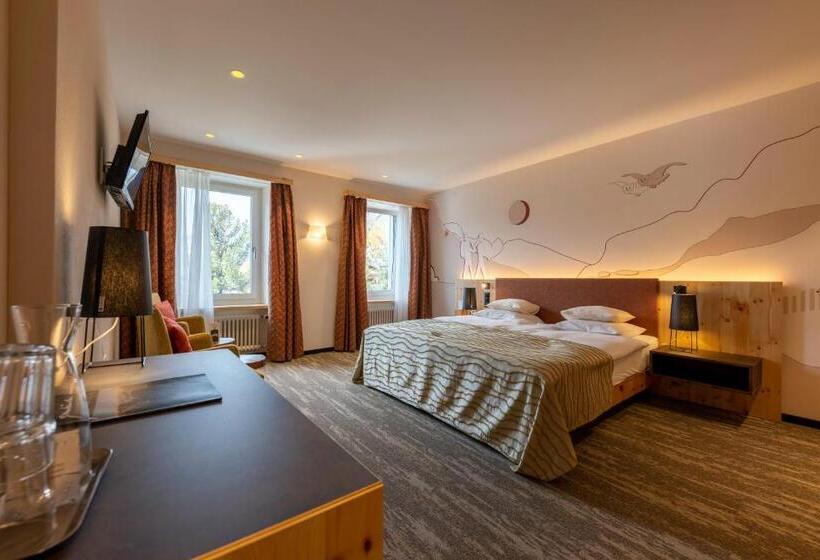 デラックスルーム, Sporthotel Pontresina