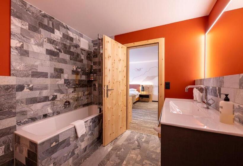 デラックスルーム, Sporthotel Pontresina