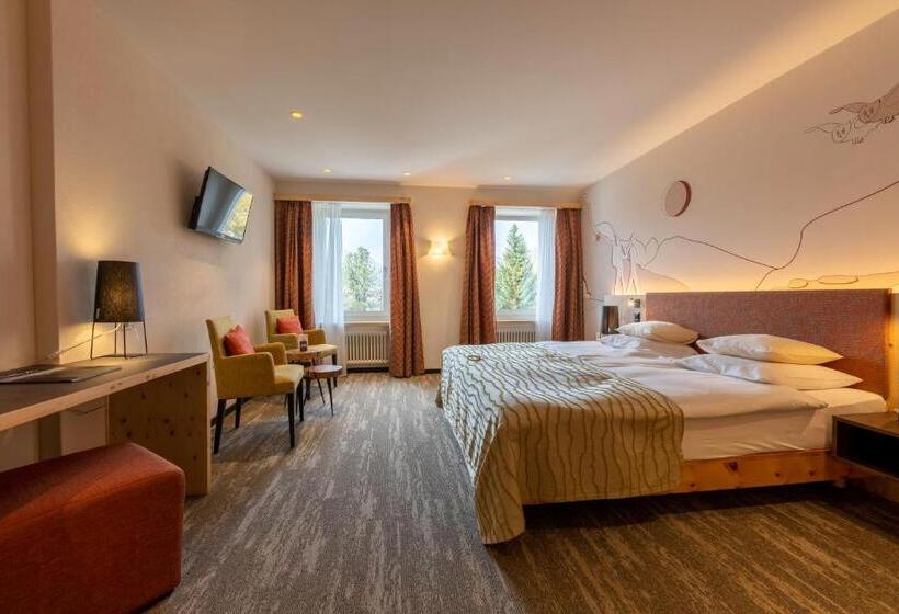 デラックスルーム, Sporthotel Pontresina