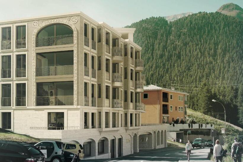 Апартаменты 1 Спальня, Sporthotel Pontresina