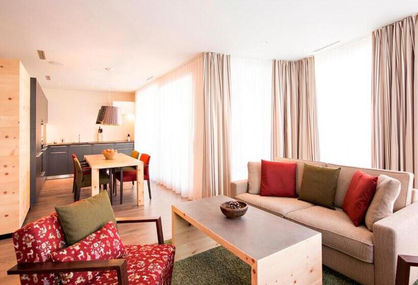 １ベッドルームアパートメント, Sporthotel Pontresina