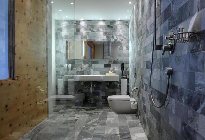 Люкс Вид на Горы, Sporthotel Pontresina