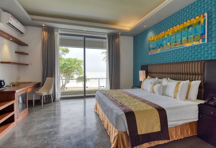 디럭스 룸 바다 전망, Golden Pearl Tangalle Beach New