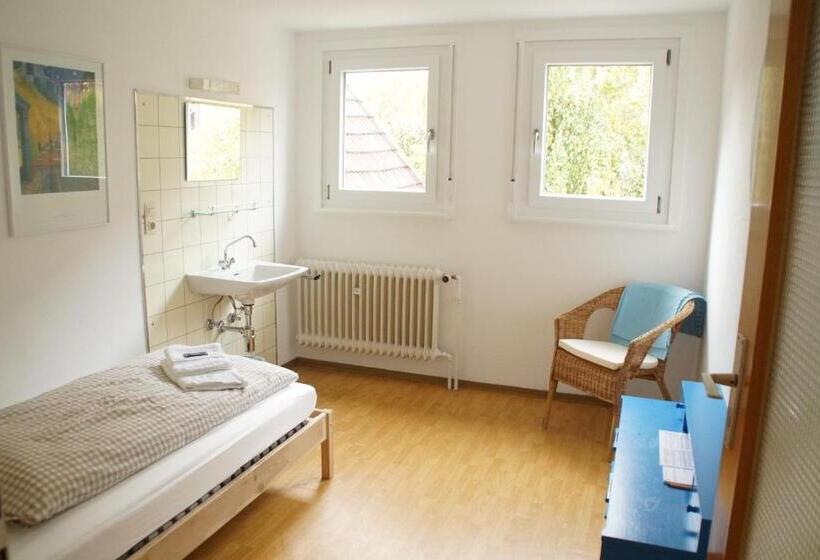 غرفة قياسية فردية حمام مشترك, Black Forest Lodge