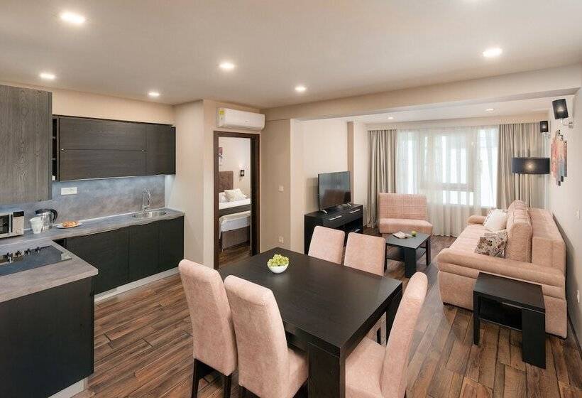 １ベッドルームアパートメント, Central Beach 9