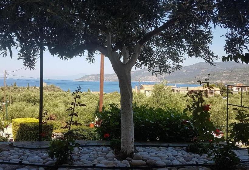 带1个卧室的带海景的公寓, Palataki