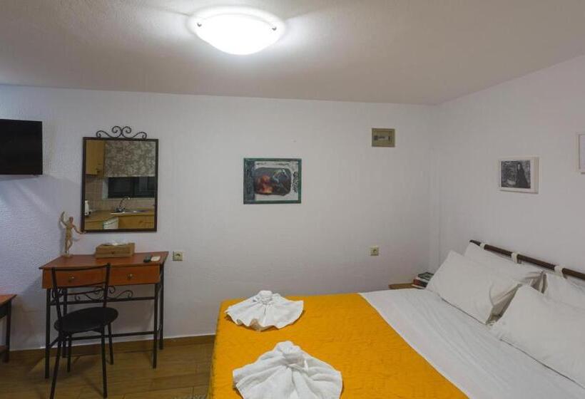 带花园景观的标准工作室, Palataki