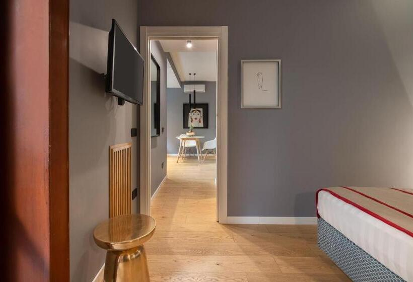 آپارتمان 1 خوابه با بالکن, Le Mummarelle Napoli