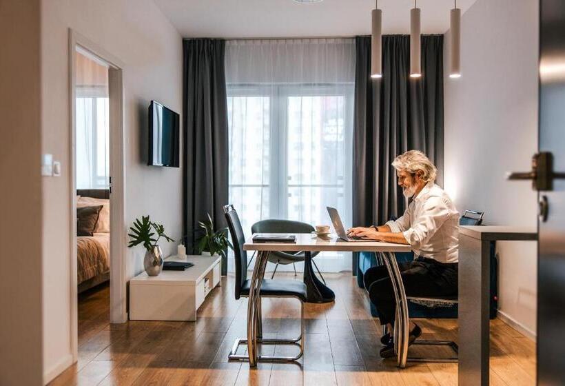 Apartamento Superior 1 Dormitório, Varsovia Apartamenty Kasprzaka