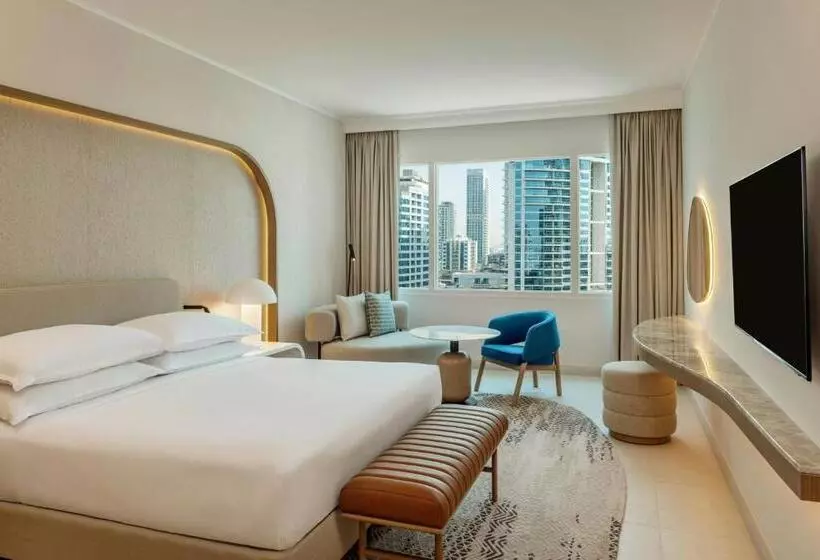 اتاق دلوکس با تخت کینگ و چشم‌انداز, Sheraton Jumeirah Beach Resort