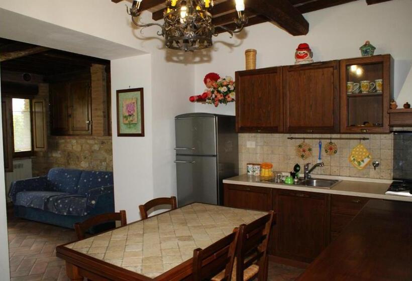 침실 1개 가든 전망 아파트, La Rocca Della Magione