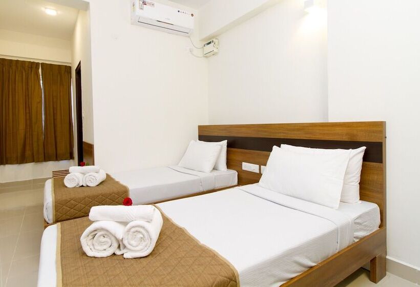 Quarto Deluxe, Sanctum Suites Whitefield Bangalore