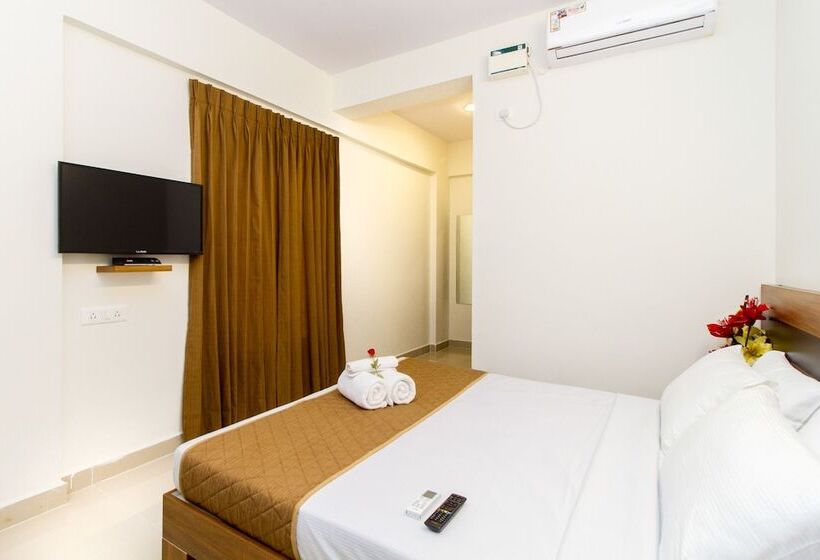 Quarto Deluxe, Sanctum Suites Whitefield Bangalore