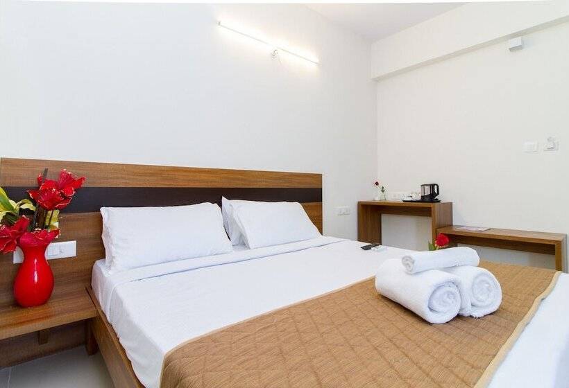 Quarto Deluxe, Sanctum Suites Whitefield Bangalore