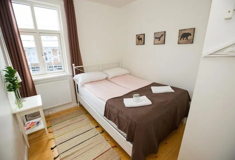 اتاق اکونومی با حمام مشترک, Central Guesthouse Reykjavik
