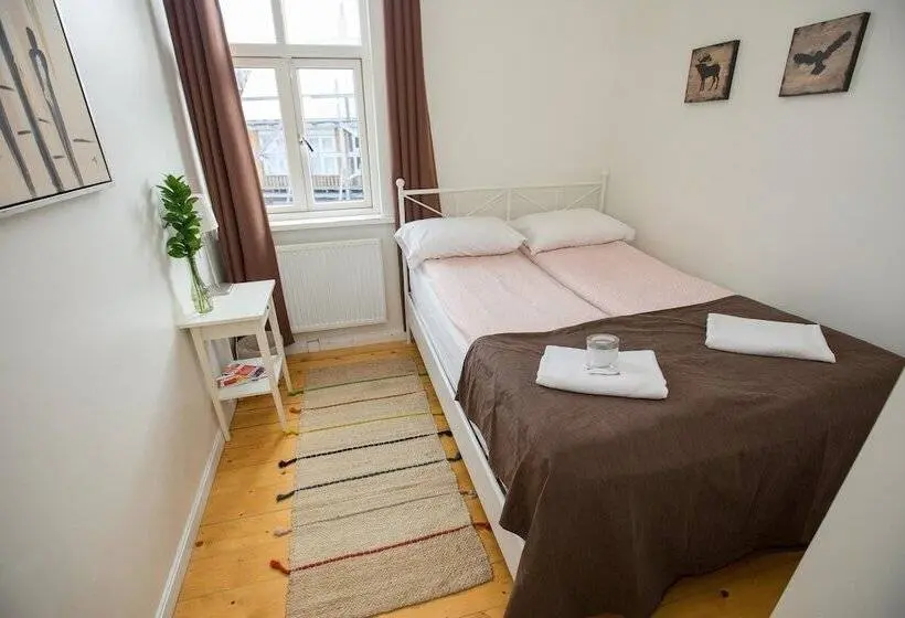 اتاق اکونومی با حمام مشترک, Central Guesthouse Reykjavik