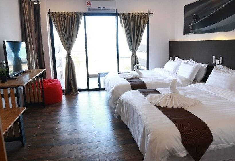غرفة ديلوكس عائلية, The Barat Tioman Beach Resort
