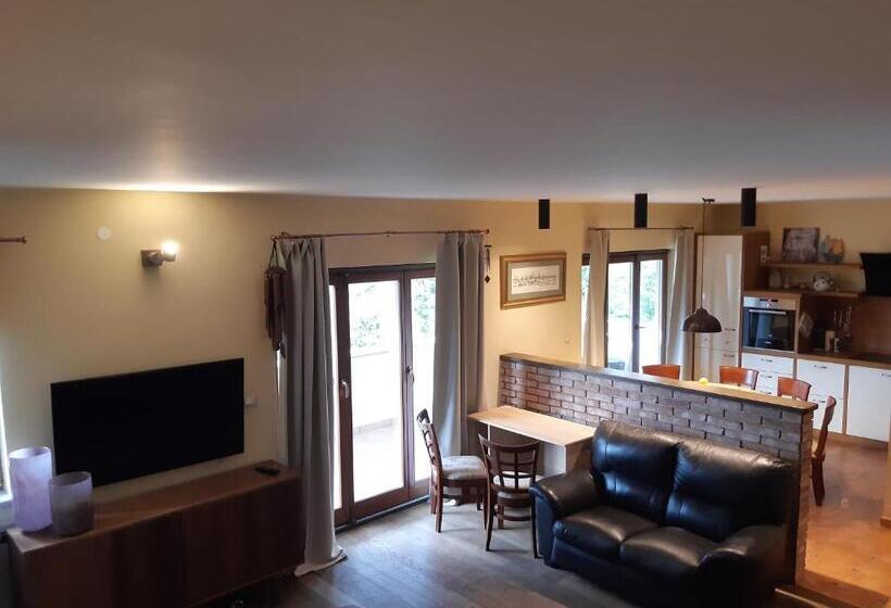 شقة غرفة واحدة مطلة على حمام السباحة, Guest House Stancija Kovacici