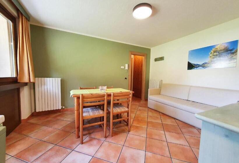 آپارتمان 1 خوابه همکف, Residence Bait Da Mott