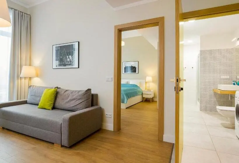 آپارتمان 2 خوابه, Cracow Riverside Apart