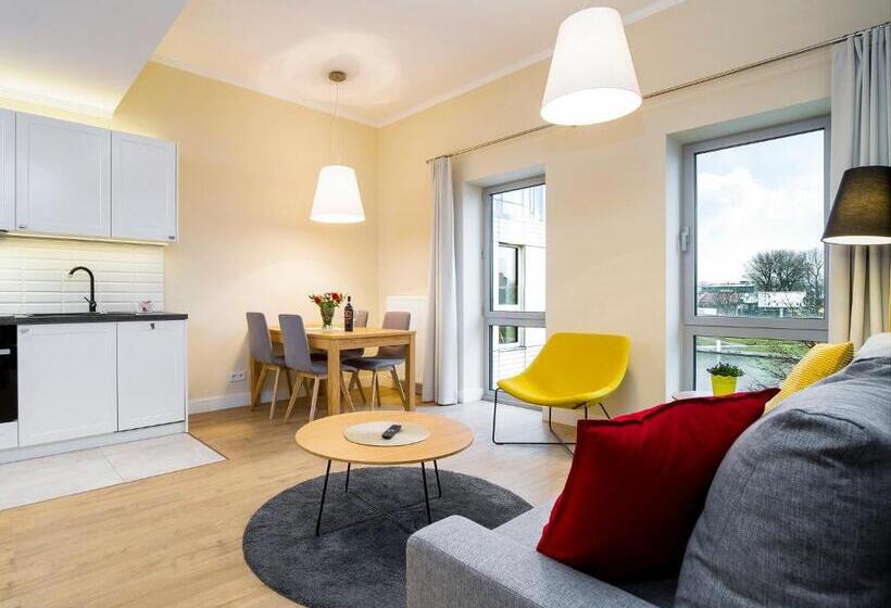 דירת חדר דלוקס, Cracow Riverside Apart