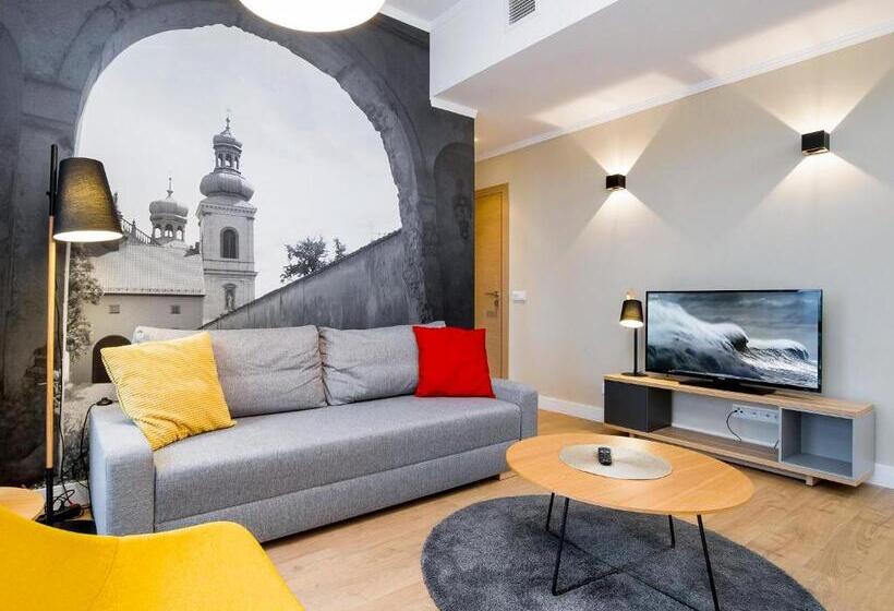 דירת חדר דלוקס, Cracow Riverside Apart
