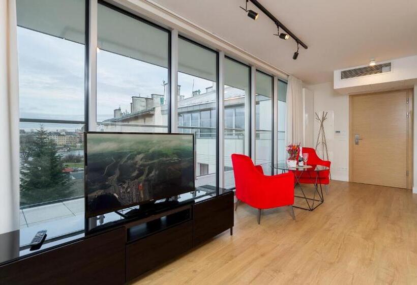 חדר פנטהאוז, Cracow Riverside Apart