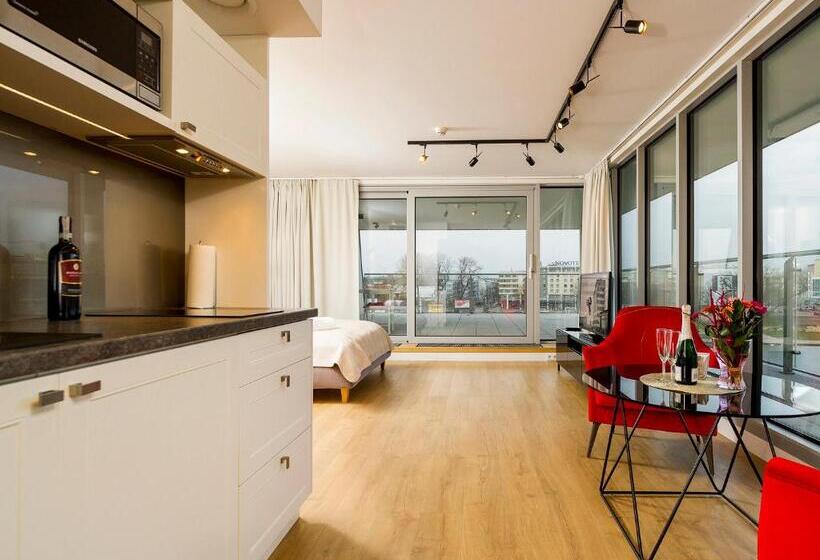 חדר פנטהאוז, Cracow Riverside Apart